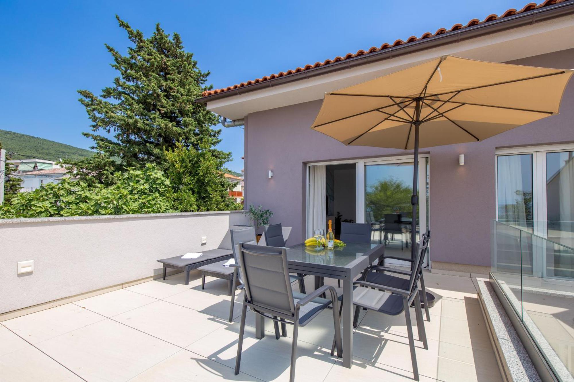 Villa Mar Selce Exteriör bild